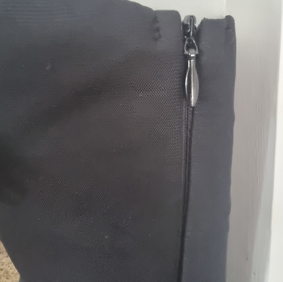 Womens black ballerina style dress - Picture 8 of 12